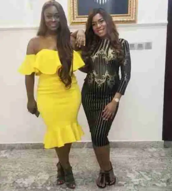 Linda Ikeji Pictured With Uriel Oputa  
